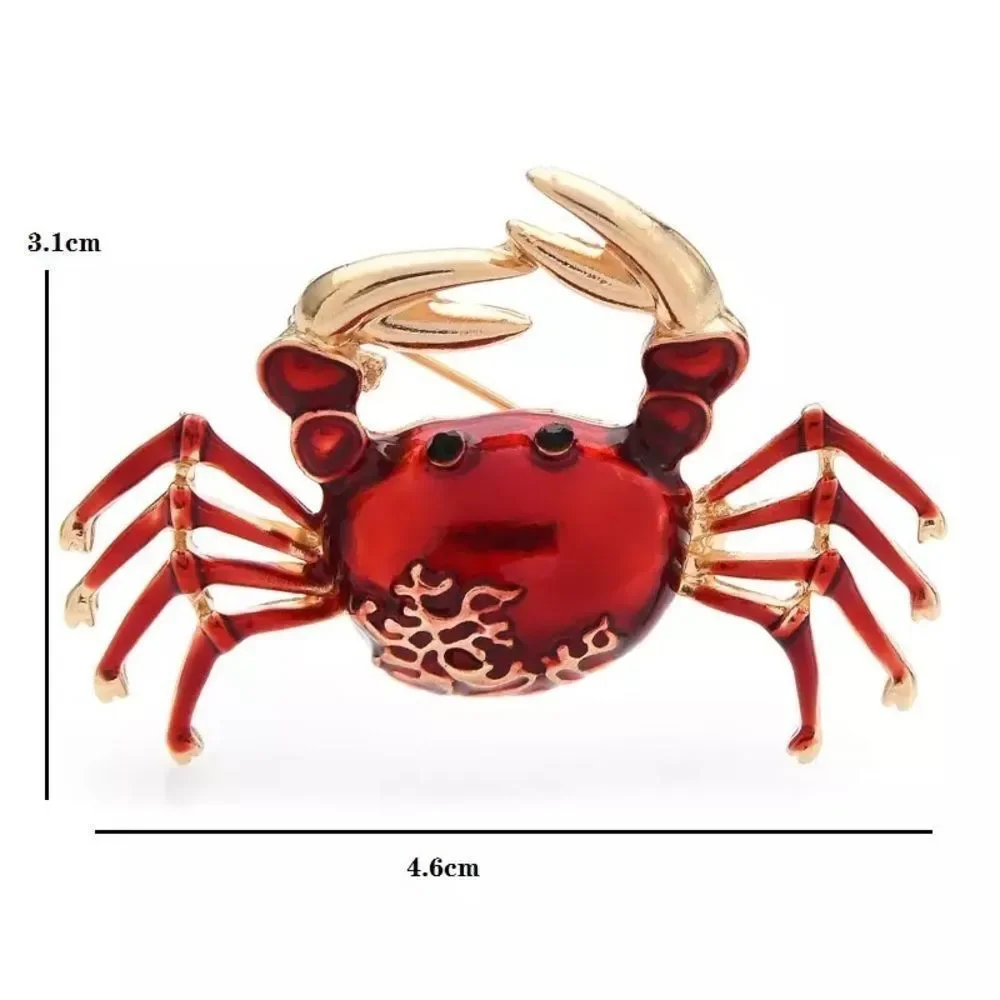 VQ Crab Brooch